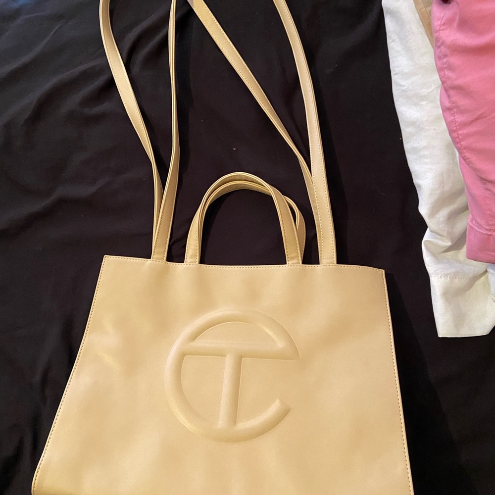 Like New Medium Beige Telfar Shopper